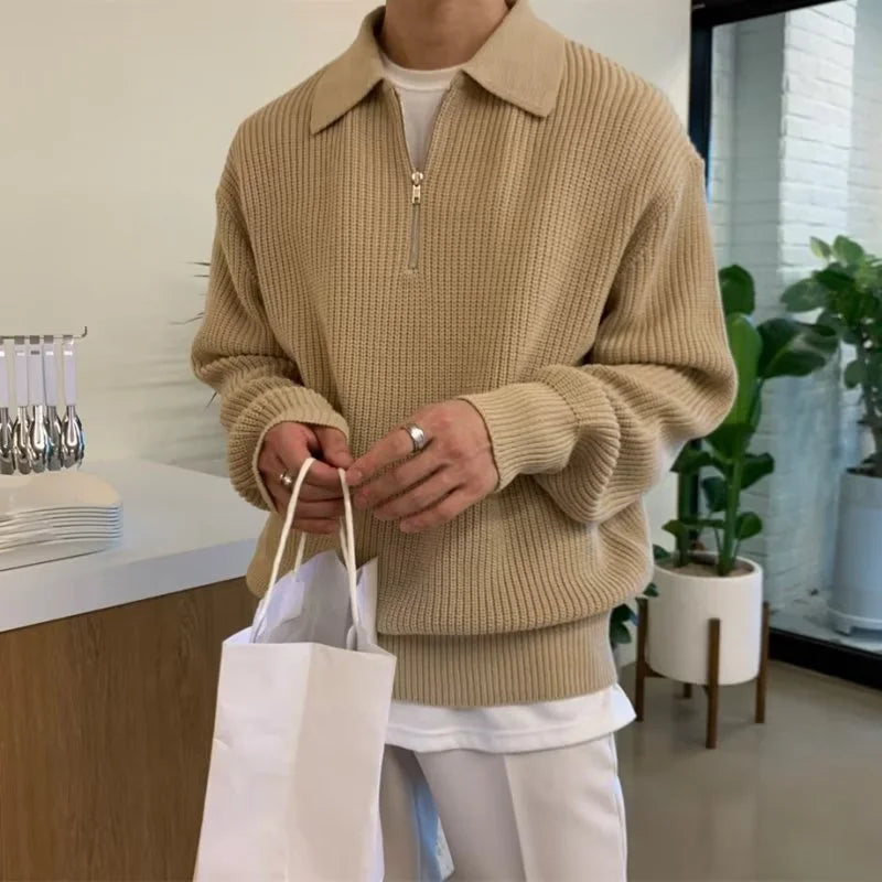 mens casual sweater