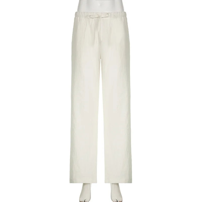 low waist summer pants y2k