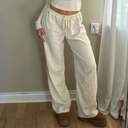 low waist summer pants y2k