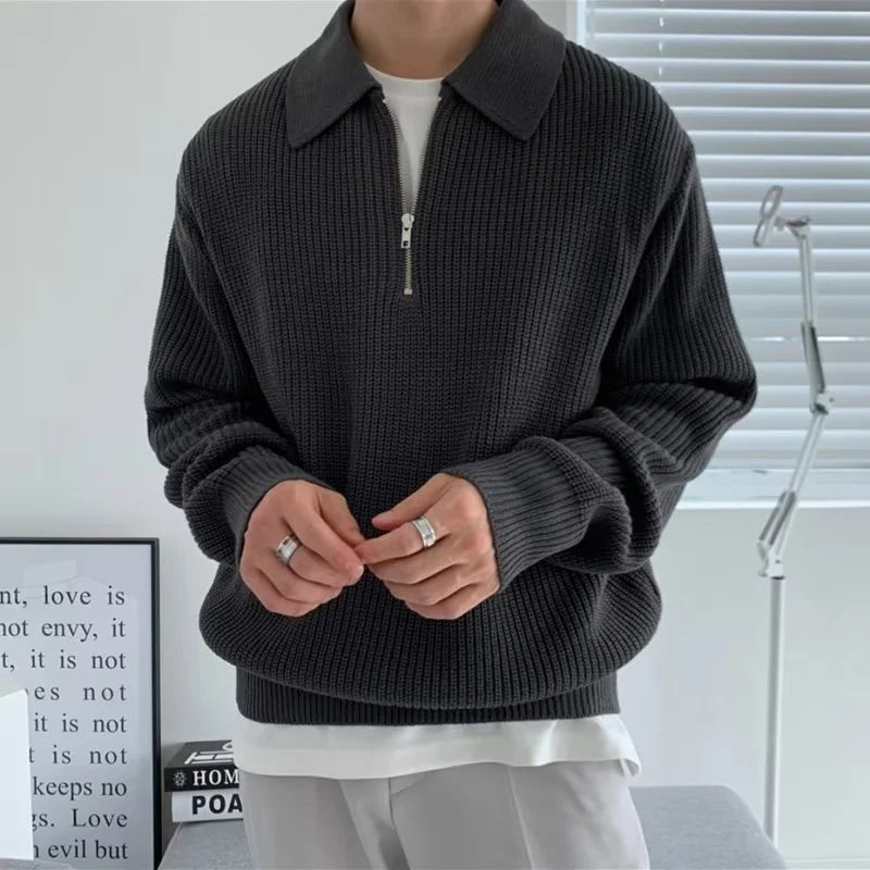 mens casual sweater